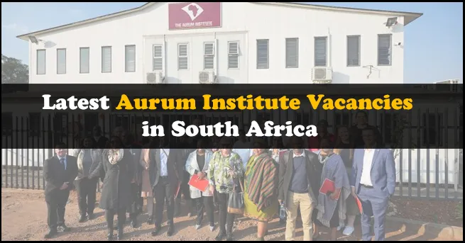 Aurum Institute Vacancies