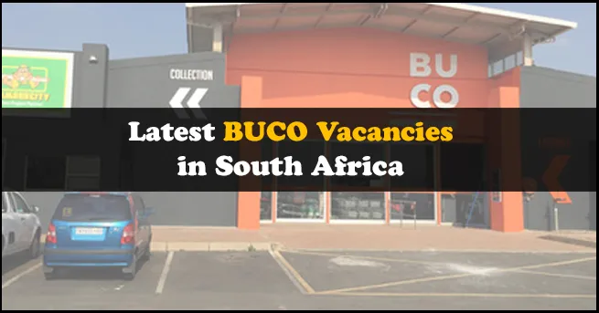 BUCO Vacancies
