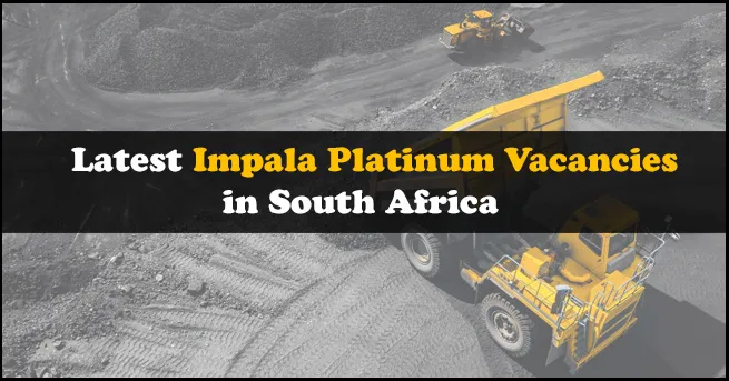 Impala Platinum Vacancies