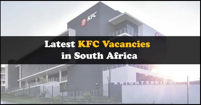 KFC vacancies