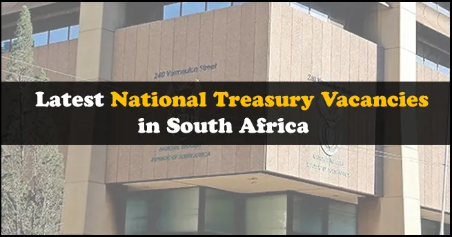 National Treasury Vacancies