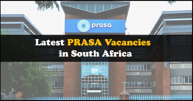 PRASA Vacancies