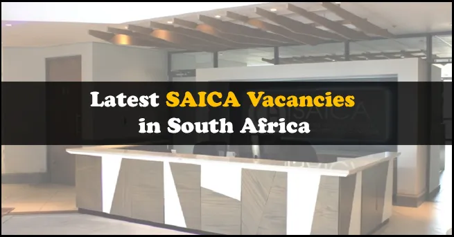 SAICA Vacancies